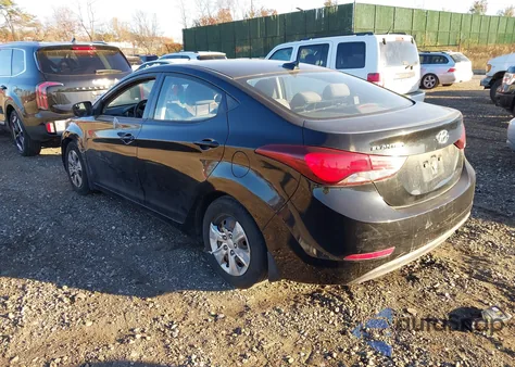 2016 Hyundai Elantra Se из США, поврежденный, VIN KMHDH4AE2GU530240